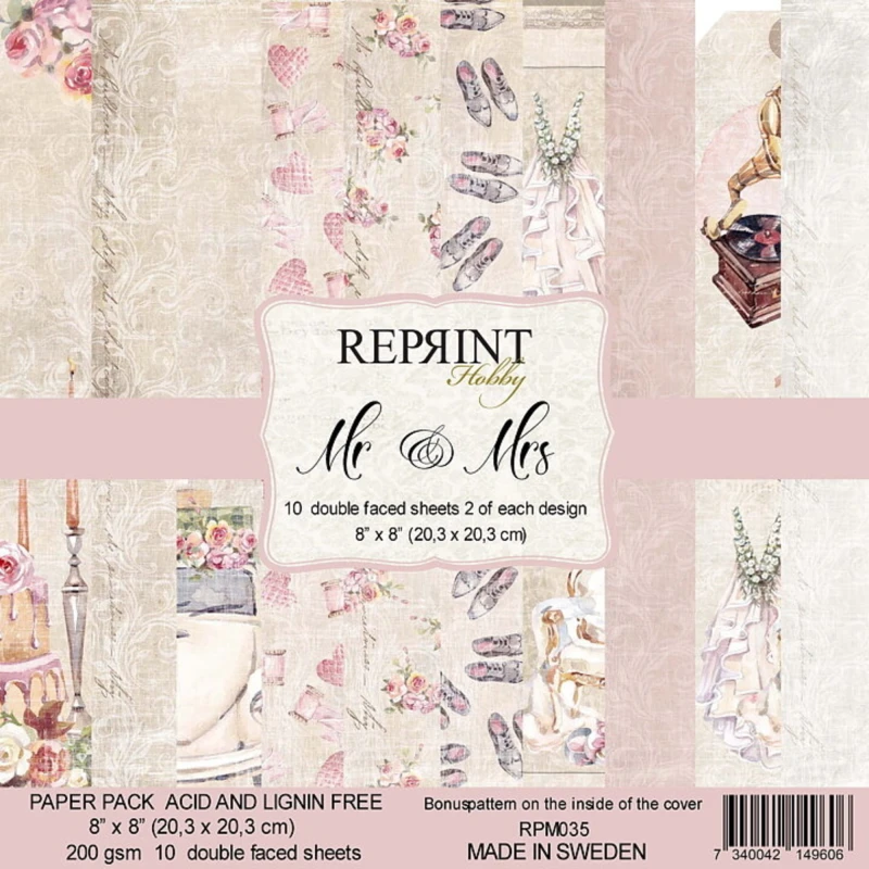 Papier-do-scrapbookingu-reprint-mr-mrs-8x8-inch-paper.jpg