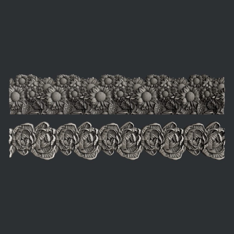 Foremka silikonowa-zuri-floral-borders1a.jpg