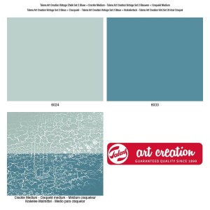 Farba-kredowa-Talens Art Creation • Vintage Chalk Set 100ml 2 Blues + Crackle medium_3.jpg