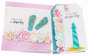 Zestaw - Papiery Craftable + wykrojnik Sea Shells Border - Marianne Design PA4155_1.jpg
