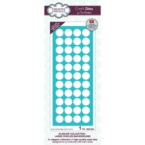 Wykrojnik-Creative Expressions Sue Wilson Slimline Large Circles Background-CED1253.jpg