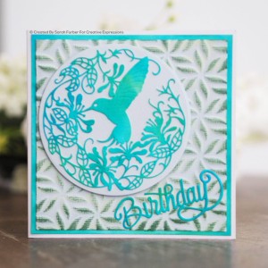 Wykrojnik-Creative Expressions Paper Panda Hummingbird In The Honeysuckle-CEDPP011_2.jpg