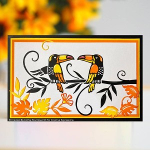 Wykrojnik-Creative Expressions Paper Cuts Edger Tropical Toucan-CEDPC1155_2.jpg