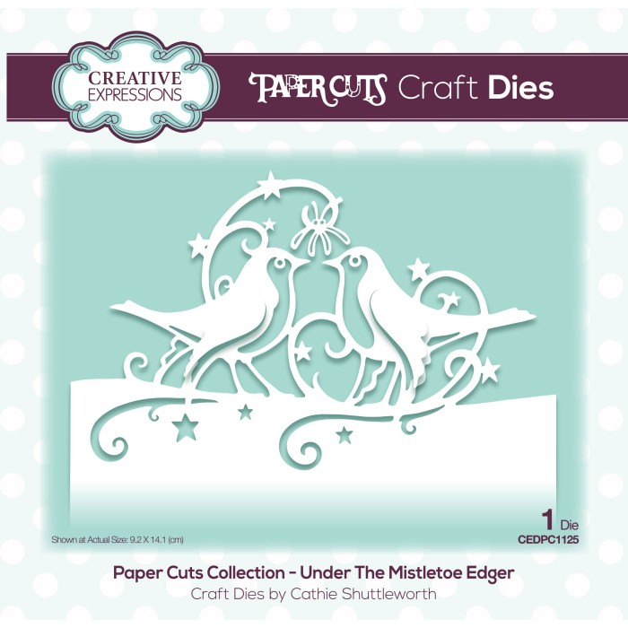 Wykrojnik-Creative Expressions Paper Cuts Under The Mistletoe Edger-CEDPC1125.jpg