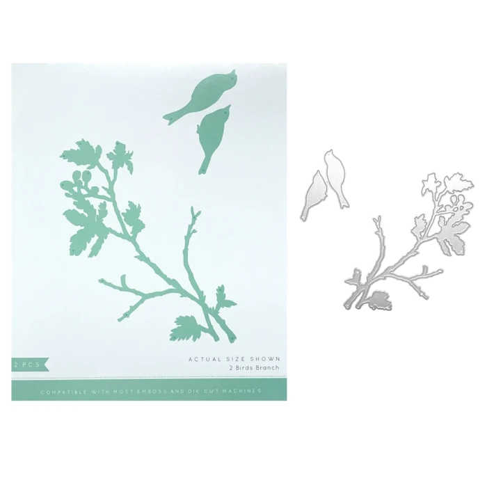 Wykrojnik-Kaisercraft • Decorative die 2 Birds Branch.jpg