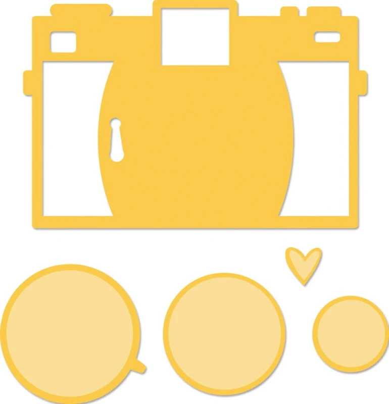 Wykrojnik-Kaisercraft • Decorative die Camera.jpg
