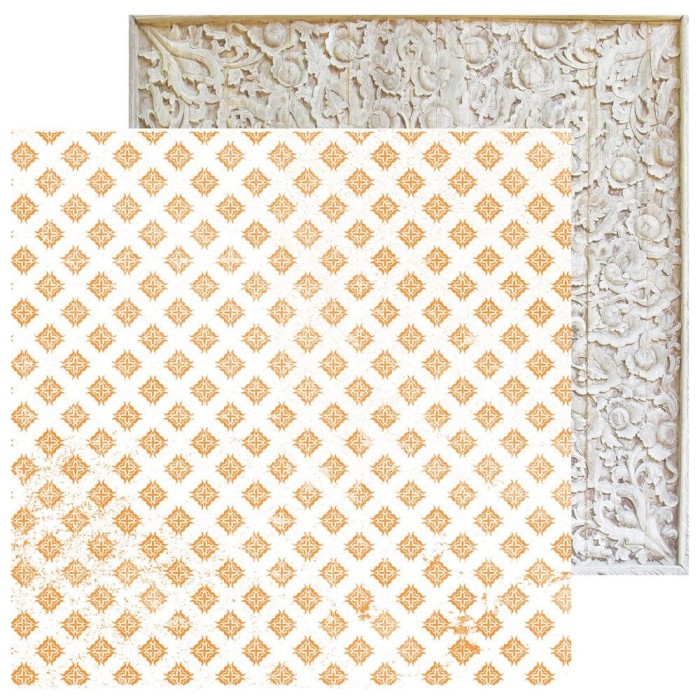 Kaisercraft • Papier do scrapbookingu Bombay sunset double-sided 30x30 Silk.jpg
