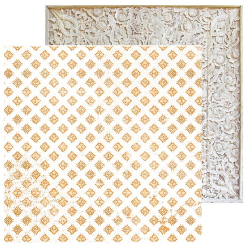 Kaisercraft • Papier do scrapbookingu Bombay sunset double-sided 30x30 Silk.jpg