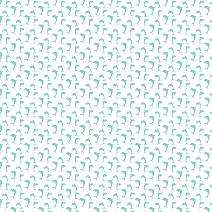 Kaisercraft • Papier do scrapbokingu Mermaid tails double-sided 12x12 Dolphin_1.jpg