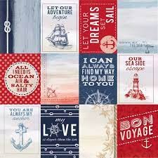 Kaisercraft • Papier do scrapbookingu Sail away double-sided 12x12 Cruise.jpg