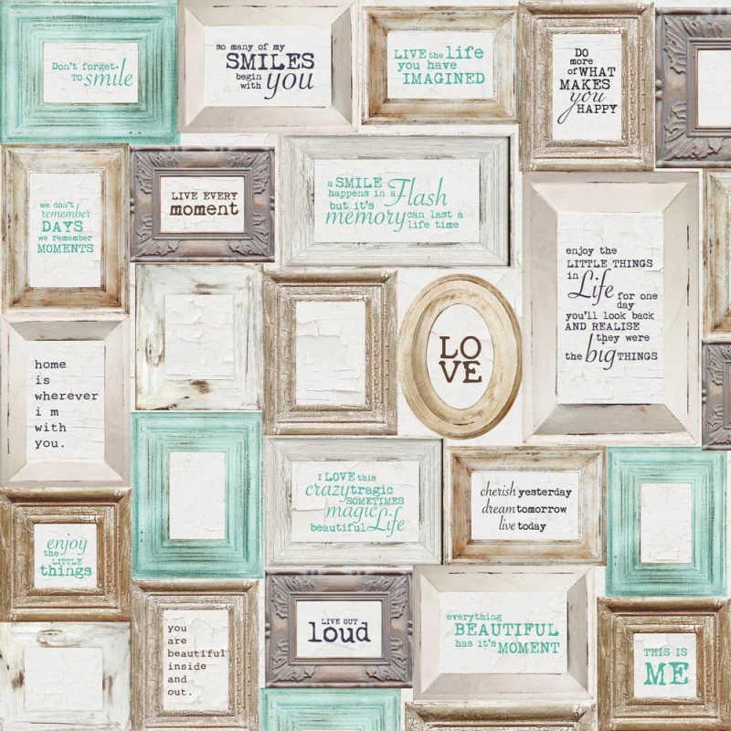 Kaisercraft • Papier do scrapbookingu Blue bay gloss 12x12 Azure.jpg