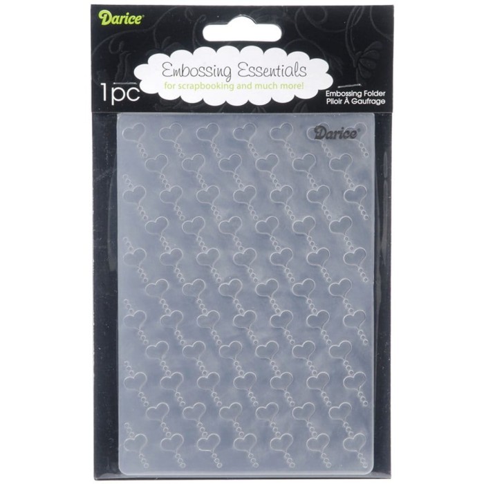 Folder-do-embossingu-Darice • Embossing folder heart_1.jpg