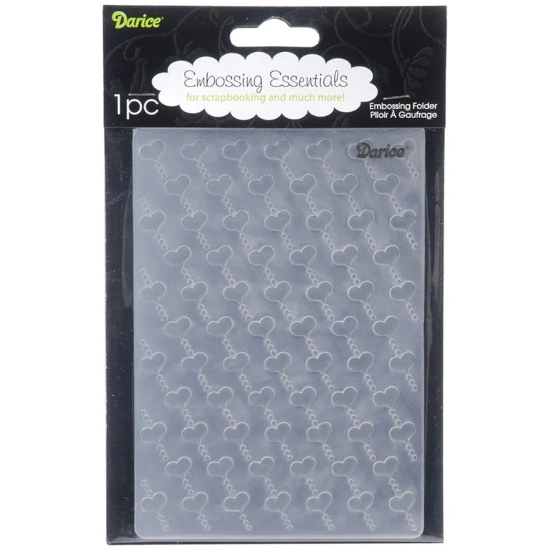 Folder-do-embossingu-Darice • Embossing folder heart_1.jpg