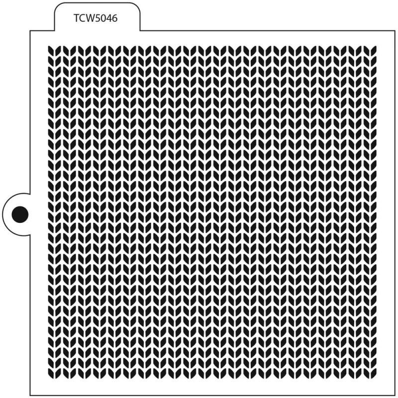Maska-szablon-The Crafter'S Workshop • Cookie Stencil Knitting.jpg