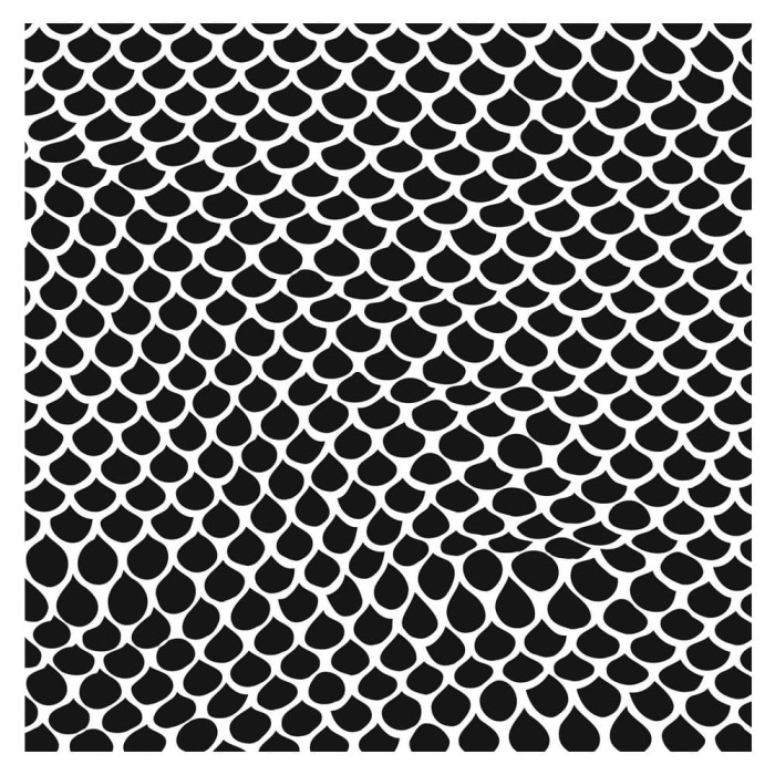 Maska-szablon-The Crafter'S Workshop • Stencil Mermaid Tail 15.2x15.2cm.jpg