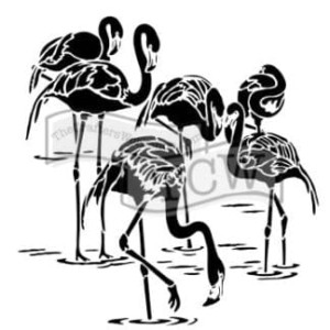 Maska-szablon-TCW784 Flamingos.jpg