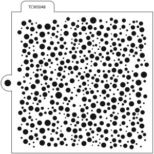 Maska-szablon-The Crafter'S Workshop • Cookie Stencil Underwater Bubbles.jpg