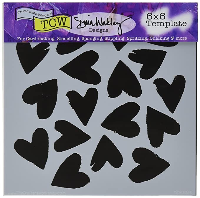 Maska-szablon-CRAFTERS WORKSHOP Templates 30x30-Spilled Hearts.jpg