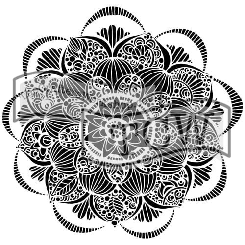 Maska-szablon-TCW - The Crafter's Workshop - GIN BLOSSOM - 12x12 Stencil - TCW633.jpg