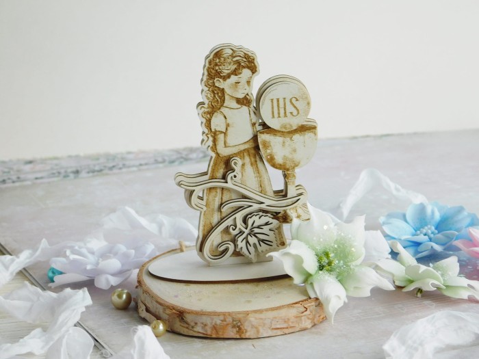 Tekturka - Komunia 2023 - Dekoracja 3D do boxa, dziewczynka - Twoja Tekturka (K3338).jpg