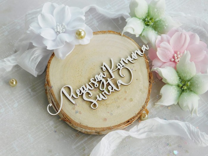 Tekturka Komunia 2023 - Pierwsza Komunia Święta - napis 2szt - Twoja Tekturka K3331.jpg