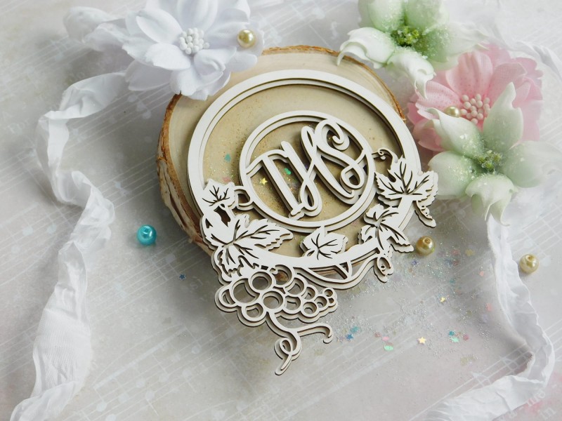 Tekturka Komunia 2023 - IHS, koło - Twoja Tekturka K3280.jpg