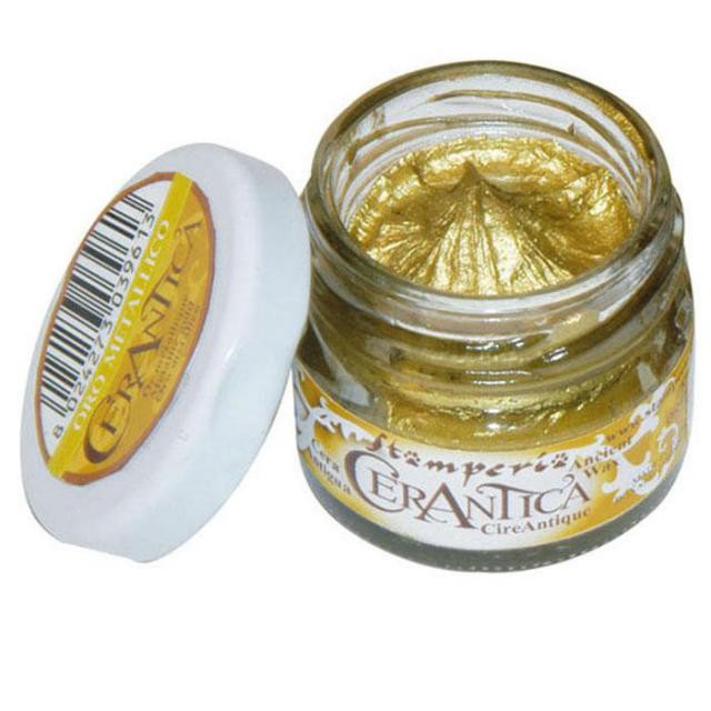 Pasta woskowa złota-ancient wax metallic gold 20ml - Stamperia-K3P15G.jpg