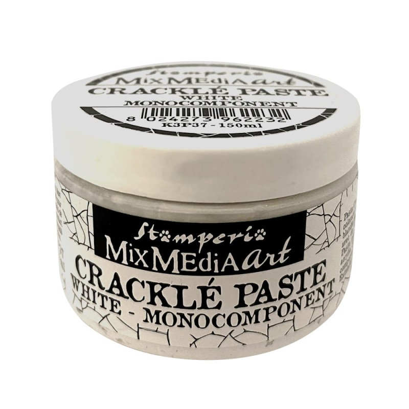 Pasta Crackle Paste White 150ml - Stamperia K3P37.jpg