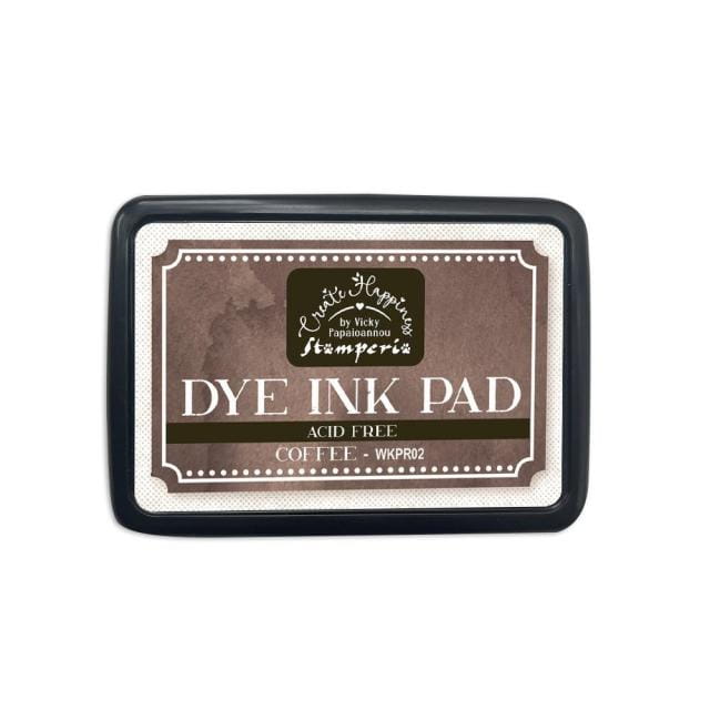 Poduszka pigmentowa kawowa-Dye Ink pad Coffee - Stamperia WKPR02.jpg