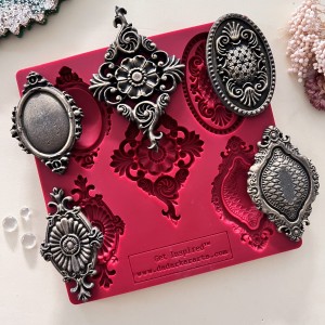 Egyptian Baroques Silicon Mold 7x7inch GI3DM14 By Get Inspired5.jpeg