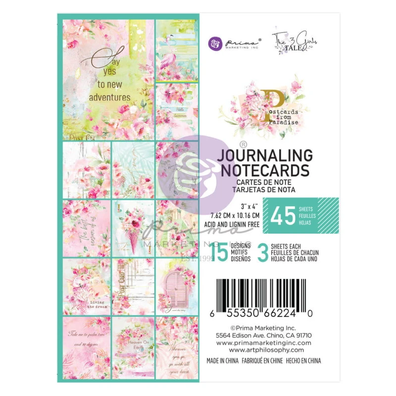 Zestaw-kart-do-scrapbookingu-prima-marketing-postcards-from-paradise-3x4-journaling-notecards-662240.jpg