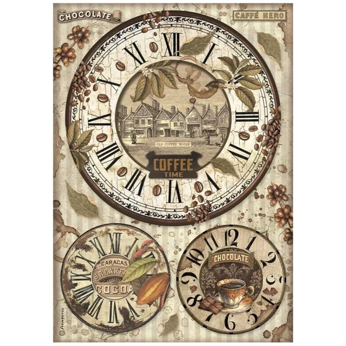 Papier-ryzowy-stamperia-coffee-and-chocolate-a4-rice-paper-clocks.jpg