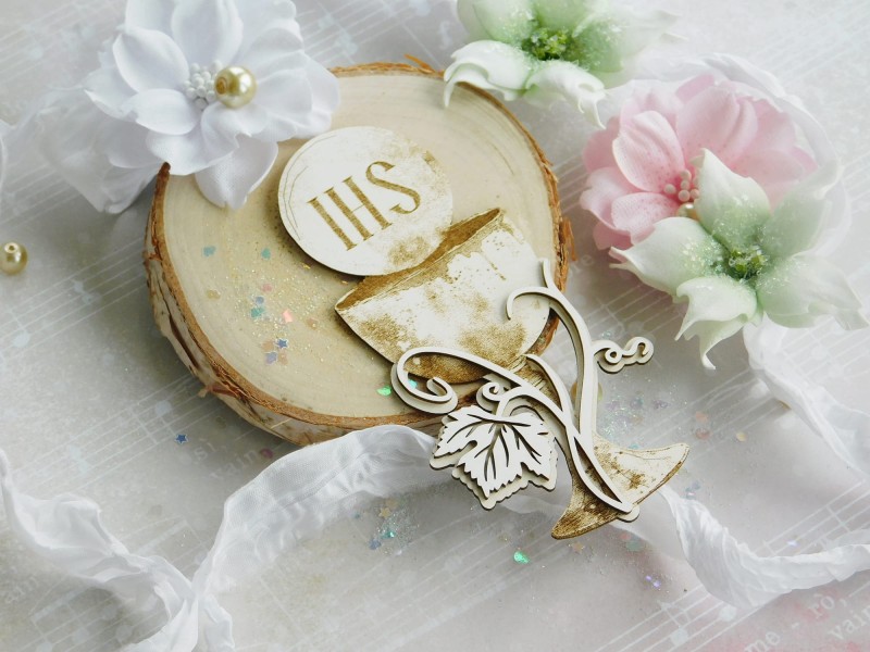 Tekturka Komunia 2023 - Kielich, winorośl - Twoja Tekturka K3297.jpg