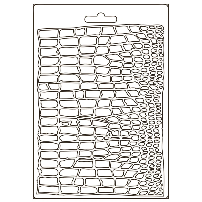 Foremka-stamperia-soft-mould-a5-savana-crocodile-pattern.jpg