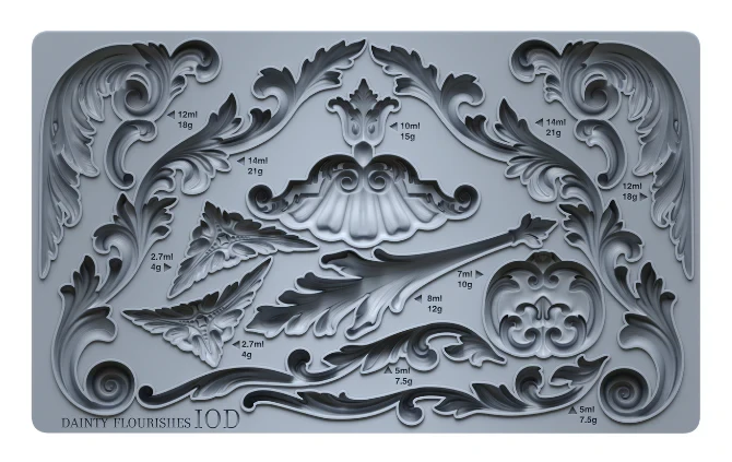 Foremka silikonowa Dainty Flourishes 6x10 IOD 2.jpg