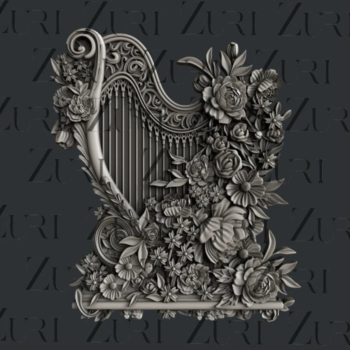 Foremka-silikonowa-Floral-Harp.jpg