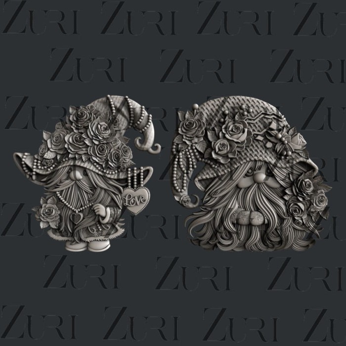 Foremka-silikonowa-zuri-Valentine's Gnomes Set 2.jpg