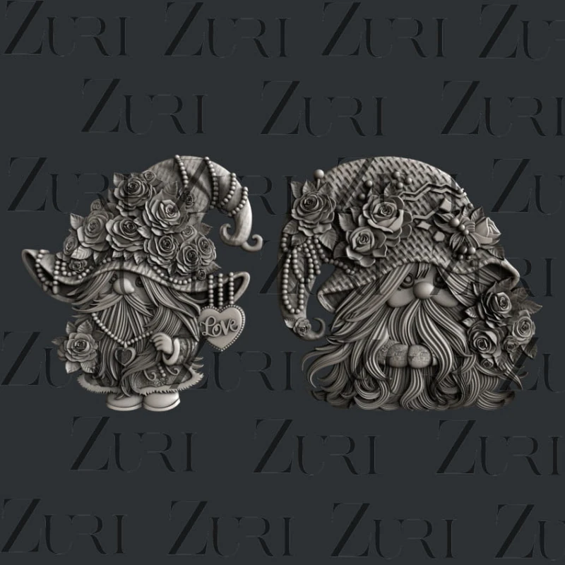 Foremka-silikonowa-zuri-Valentine's Gnomes Set 2.jpg