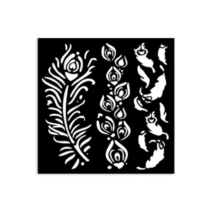 Szablon-maska-stamperia-masquerade-thick-stencil-12x12cm-feather.jpg