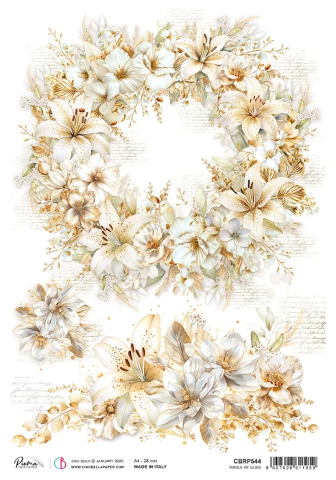 Papier-ryzowy-ciao-bella-blessing-day-a4-rice-paper-tangle-of-lilies.jpg