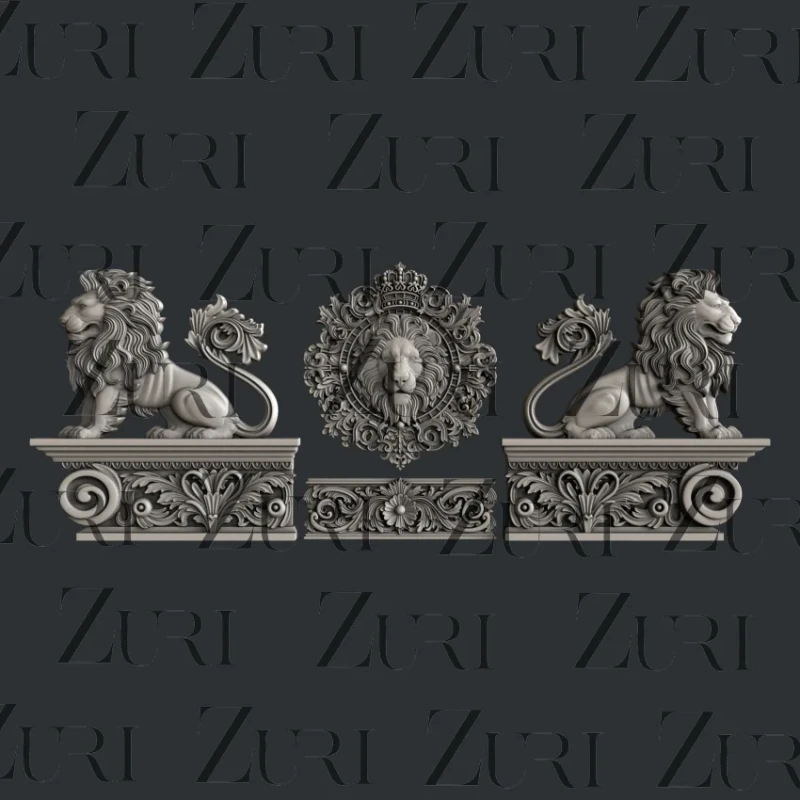 Foremka-silikonowa-zuri-baroque-lions.jpg