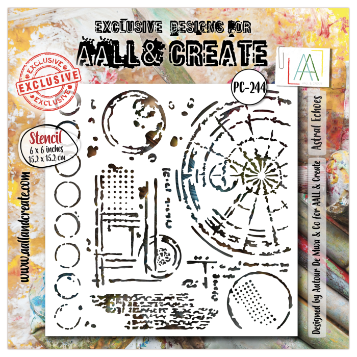 Szablon-maska-aall-and-create-fractured-ecosphere-stencil-6x6-astral-echoes.jpg