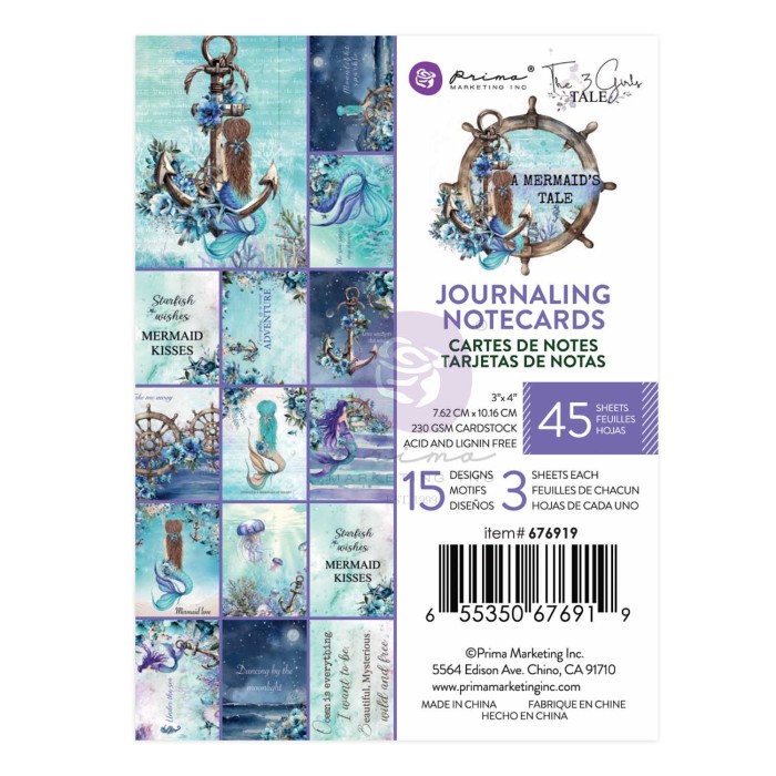 A Mermaid’s Tale Collection 3×4 Journaling Card.jpg