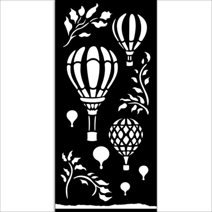 Szablon maska 12x25cm "Timeless" - Balony.jpg