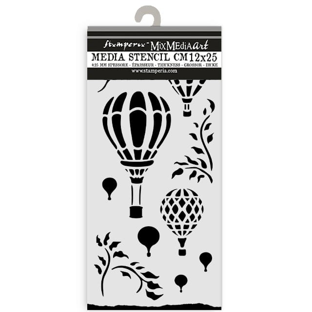 Szablon maska 12x25cm "Timeless" - Balony.jpg