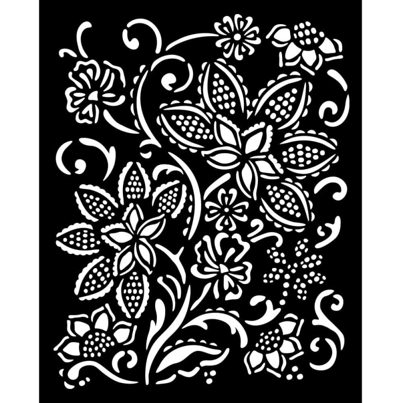 Szablon maska 20x25cm "Timeless" - Butikowe kwiaty.jpg