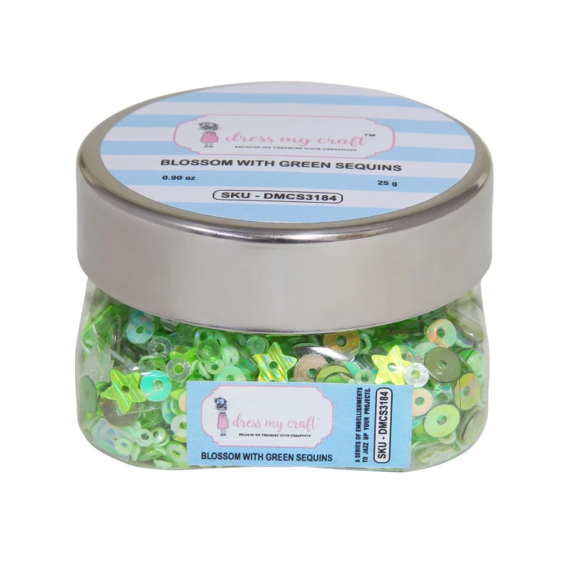 Cekiny-dress-my-craft-sequins-blossom-with-green-25g_1.jpg