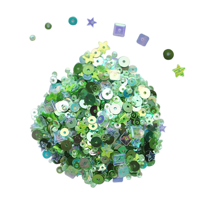 Cekiny-dress-my-craft-sequins-blossom-with-green-25g.jpg