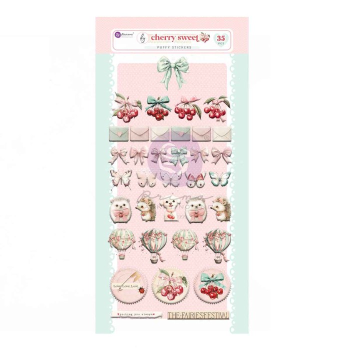 Naklejki Puffy Stickers-Cherry Sweet-(27szt).jpg