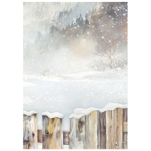 Zestaw papierów ryżowych A6 "Owl's House" Backgrounds - Tła" (8szt) - Stamperia-DFSAK6044.jpg